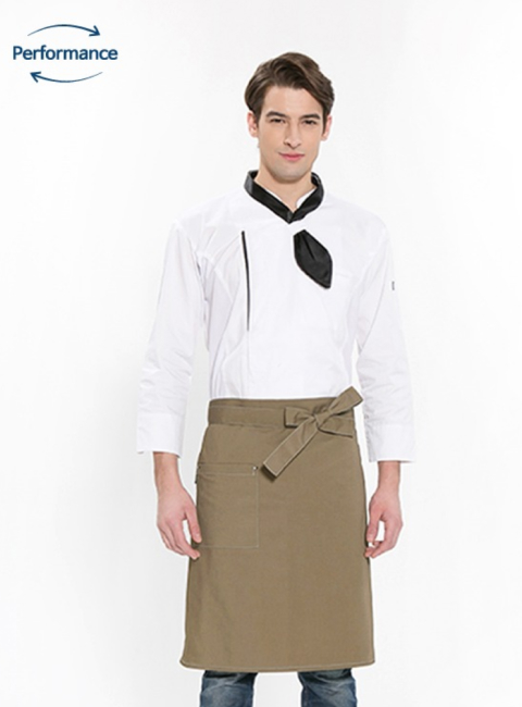 performance 허리형 Mediun 단색 앞치마 (4color)